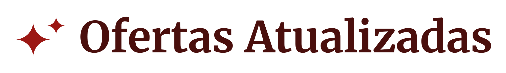 Ofertas Atualizadas